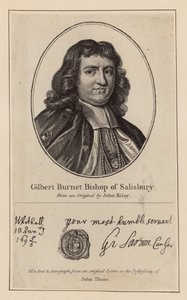 Gilbert Burnet, Vescovo di Salisbury