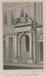 Girdlers Hall, Basinghall Street, Londra da English School