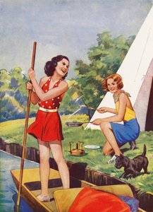 Ragazze al campo