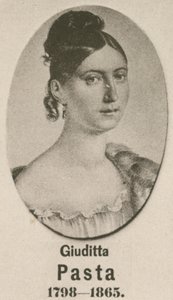 Giuditta Pasta da English School