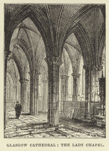Cattedrale di Glasgow, la cappella della Madonna da English School