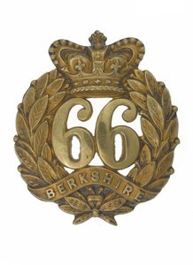 Distintivo di Glengarry, c.1874-81 (ottone) da English School