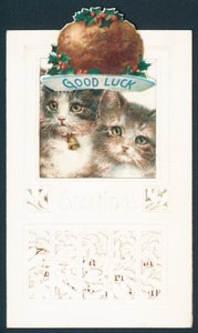 Buona fortuna - Cartolina di auguri di Natale da English School