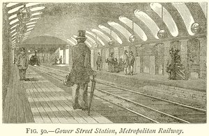 Stazione di Gower Street, Metropolitana