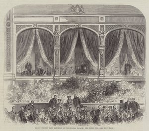 Grande concerto sabato scorso al Crystal Palace, il palco reale da English School