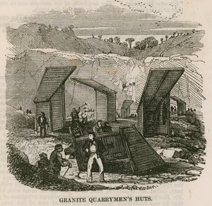 Capanni dei Cavatori di Granito, Rubislaw, Aberdeen da English School