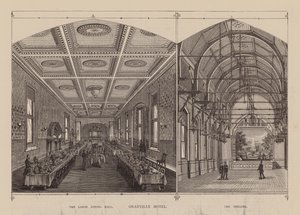 Hotel Granville (incisione) da English School