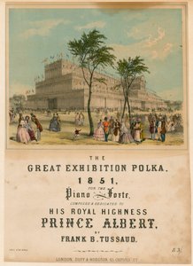 Polka della Grande Esposizione, 1851 da English School