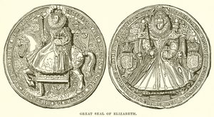 Grande sigillo di Elisabetta