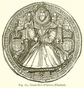 Grande sigillo della regina Elisabetta