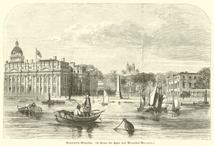 Ospedale di Greenwich, una casa per marinai anziani e feriti da English School