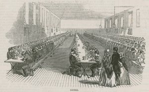 Le scuole del Royal Hospital di Greenwich; Cena