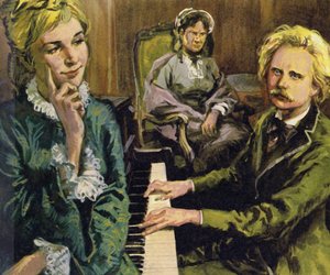 Grieg celebrò il suo fidanzamento con Nina Hagerup componendo Ti Amo da English School