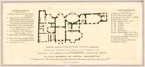 Piantina di Cremorne House, Londra da English School