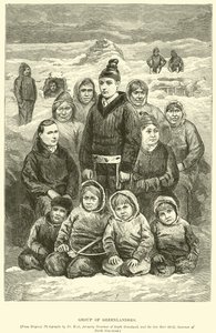 Gruppo di groenlandesi da English School