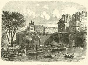 Cannoniere sulla Senna, novembre 1870 da English School
