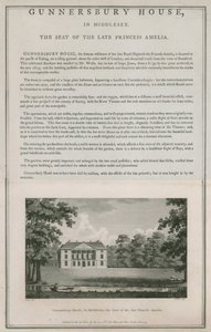 Casa Gunnersbury, Middlesex, residenza della defunta Principessa Amelia da English School