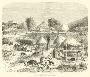 Villaggio zingaro in Valacchia da English School