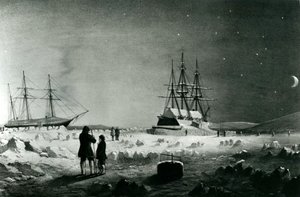 HMS Assistance e Pioneer nei quartieri invernali che tornano alla luce del giorno da English School