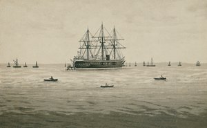 HMS Penelope (litografia) da English School