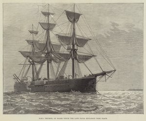 HMS Triumph, a Bordo della quale si è Verificata la Recente Esplosione Fatale da English School