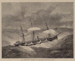 La Nave Torretta "Captain" in una Tempesta durante la Recente Crociera da English School