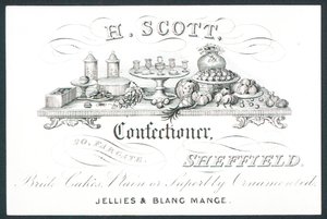 H Scott, pasticcere