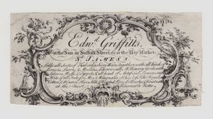 Merciai, Edward Griffitts, biglietto da visita da English School