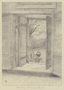 Haddon Hall, Porta di Dorothy Vernon (litografia)