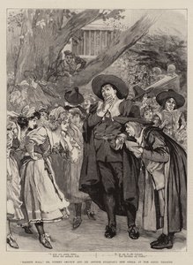 "Haddon Hall," la nuova opera di Mr Sydney Grundy e Sir Arthur Sullivan, al Savoy Theatre da English School