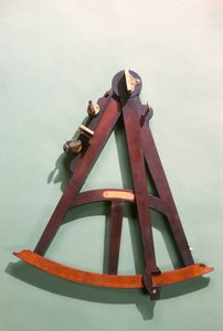 Quadrante di Hadley con scala trasversale (mogano, ottone e avorio)