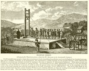 Halifax Gibbet da English School