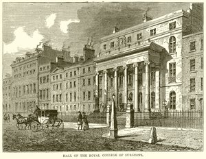 Sala del Royal College of Surgeons da English School