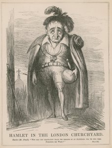 Amleto nel cimitero di Londra