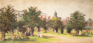 Giardini di Hampton Court, c.1910