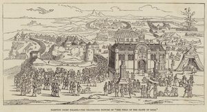 Hampton Court Palace, il celebre quadro di "Il Campo del Drappo d