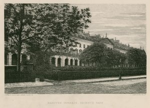 Hanover Terrace, Regents Park, Londra da English School