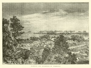 Porto e rada di Yokohama da English School