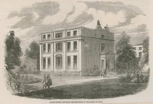 Harley House, New Road, Londra, la residenza della Regina di Oude da English School