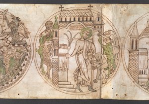 Rotolo Harley Y 6, Rotella 9, Rotella di San Guthlac (etichettata 
