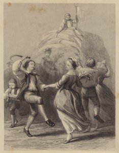 Danza del Raccolto (incisione) da English School