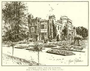 Castello di Haward, dal sud-ovest da English School