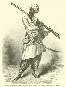 Hazareh (Mongolo) dagli altopiani settentrionali tra Bamian e Herat