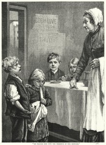 "La guidò alla presenza della padrona" (incisione) da English School