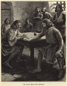Scrisse sotto dettatura di Marco Polo da English School