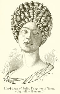 Acconciatura di Giulia, figlia di Tito (Museo Capitolino) da English School