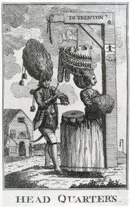 Quartier generale, 1777 da English School