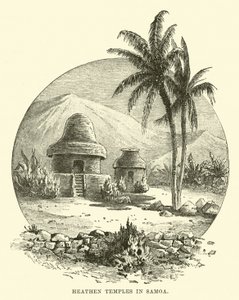 Templi pagani a Samoa da English School