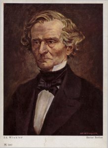 Hector Berlioz, compositore romantico francese (1803-1869)