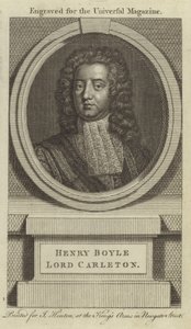 Henry Boyle, Lord Carleton da English School